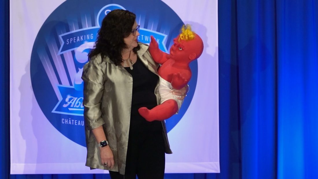Penny Reed presenting with Bitter Baby